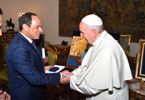pope francis and president el sisi  3
