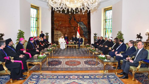 pope francis and president el sisi  4